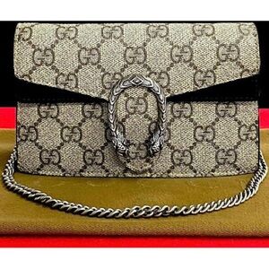 Gucci Dionysus GG Supreme leather mini shoulder bag